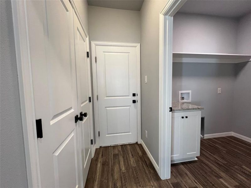 Pantry/Garage Entry/Laundry Room