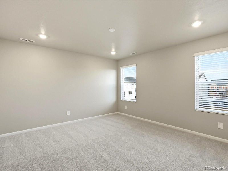 Spacious, unfurnished interior of a new home in Revere at Johnstown, Johnstown (Image 18). Spacious, unfurnished interior of a new home in Revere at Johnstown, Johnstown (Image 18).