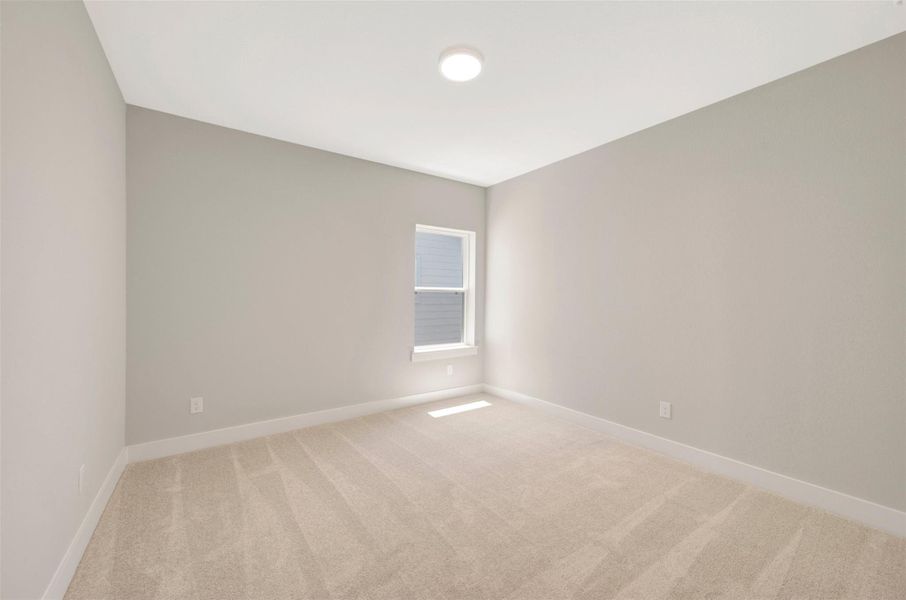 Spacious, unfurnished interior of a new home in Elyson - Grove Row Collection, Katy (Image 21).