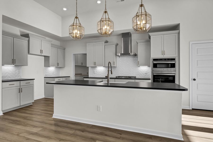 Furnished interior view inside a new home in Grand Park, Leland (Image 7). Furnished interior view inside a new home in Grand Park, Leland (Image 7).