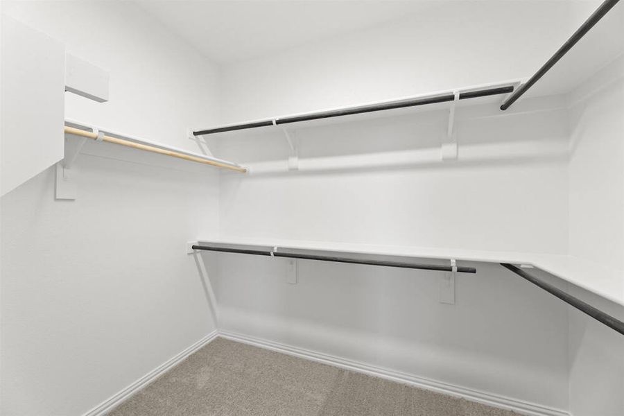 Crockett Plan Primary Walk in Closet by Ashton Woods