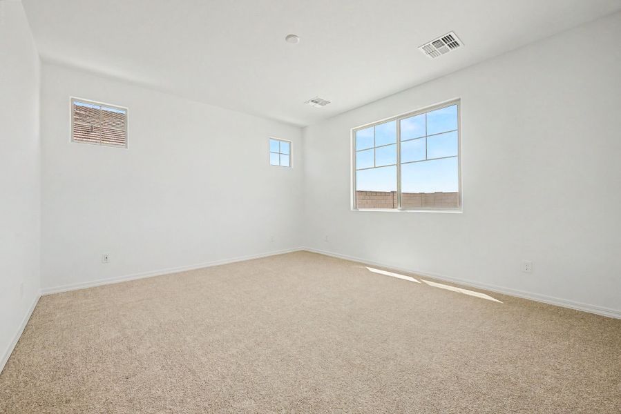 Spacious, unfurnished interior of a new home in Las Ventanas, Goodyear (Image 10). Spacious, unfurnished interior of a new home in Las Ventanas, Goodyear (Image 10).