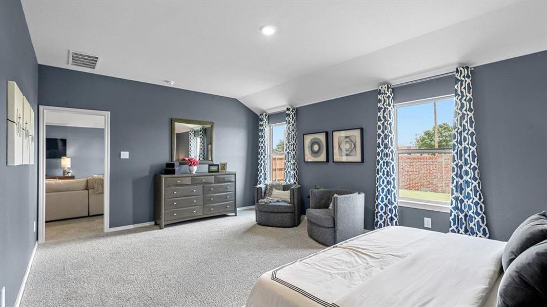 Furnished interior view inside a new home in Rosewood at Beltmill, Fort Worth (Image 6).