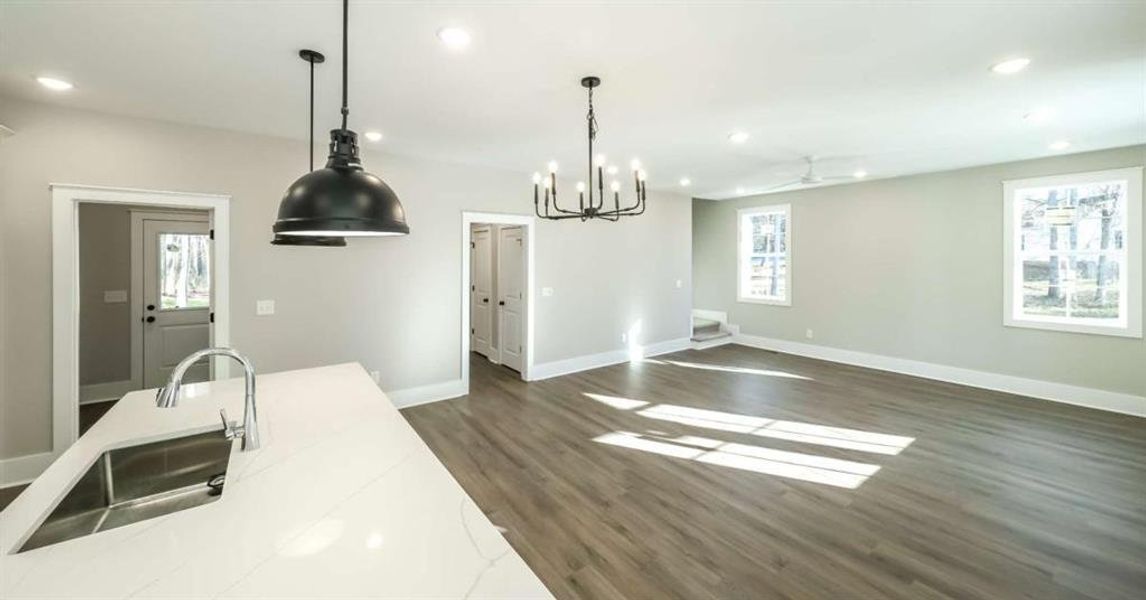 Spacious, unfurnished interior of a new home in , Bowdon (Image 20).