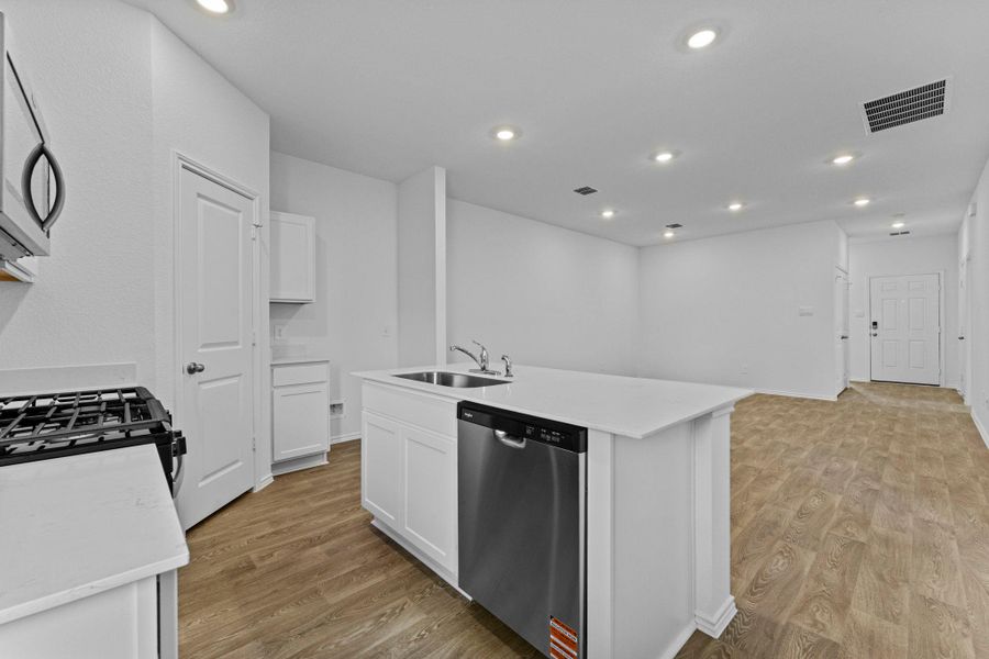 Furnished interior view inside a new home in , Kyle (Image 7).
