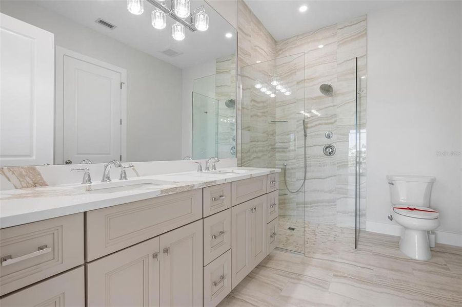 Furnished interior view inside a new home in , Sarasota (Image 18).