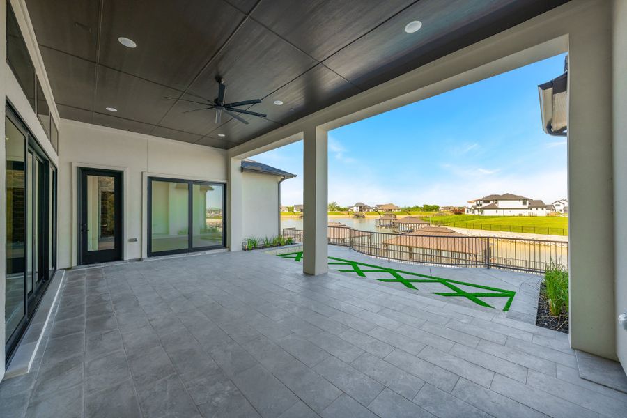 Exterior details and patio area of a home in The Resort on Eagle Mt. Lake, Fort Worth (Image 31). Exterior details and patio area of a home in The Resort on Eagle Mt. Lake, Fort Worth (Image 31).