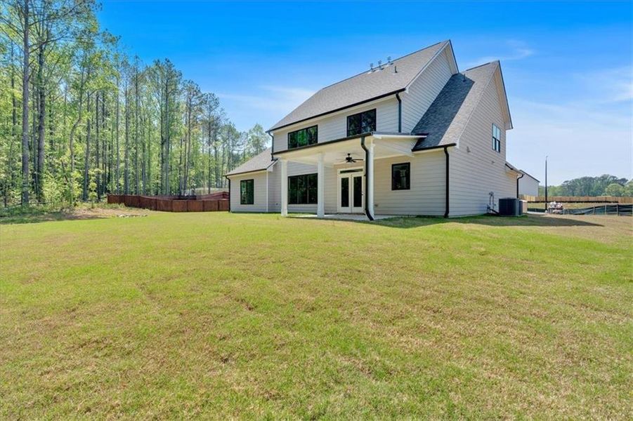 Exterior details and patio area of a home in Springside Reserve, Powder Springs (Image 25). Exterior details and patio area of a home in Springside Reserve, Powder Springs (Image 25).