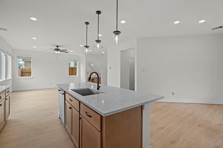 Furnished interior view inside a new home in , Katy (Image 13). Furnished interior view inside a new home in , Katy (Image 13).