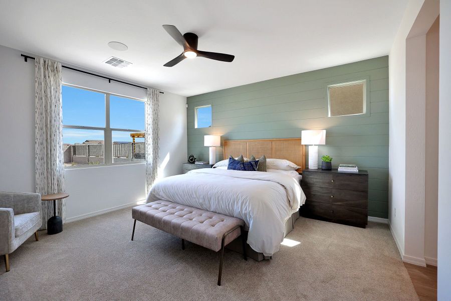 Representative furnished interior of a home built from the Ginger by Mattamy Homes in Empire Pointe, Queen Creek (Image 26). Representative furnished interior of a home built from the Ginger by Mattamy Homes in Empire Pointe, Queen Creek (Image 26).