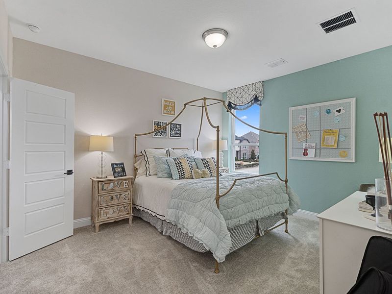 Representative furnished interior of a home built from the Middleton by Landon Homes in Lexington Frisco, Frisco (Image 29).