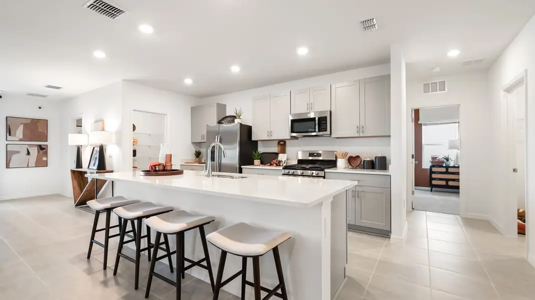 Representative furnished interior of a home built from the Magnolia by Taylor Morrison in Firethorn, Parrish (Image 4).