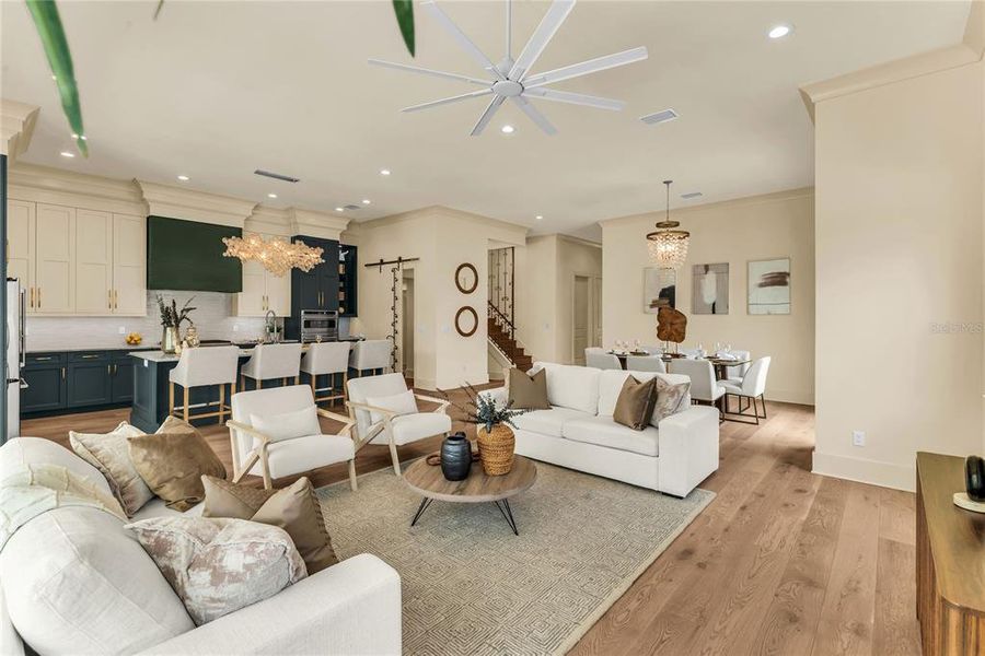 Furnished interior view inside a new home in , Orlando (Image 16). Furnished interior view inside a new home in , Orlando (Image 16).