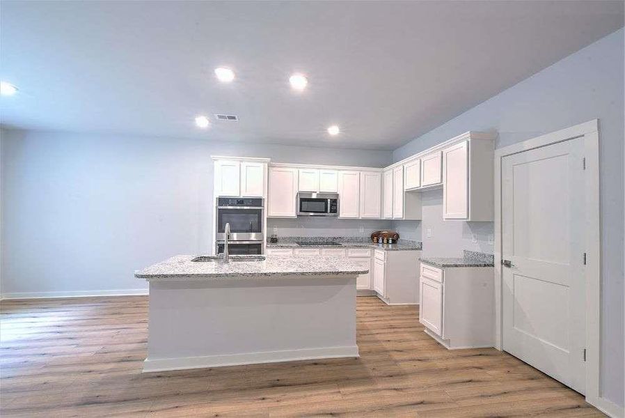 Furnished interior view inside a new home in The Woodlands Preserve, Jackson (Image 6).