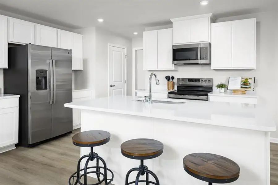 Furnished interior view inside a new home in Fox Valley, Madison (Image 1). Furnished interior view inside a new home in Fox Valley, Madison (Image 1).