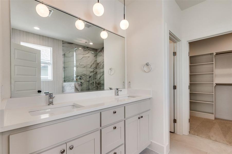 Furnished interior view inside a new home in , Dallas (Image 10). Furnished interior view inside a new home in , Dallas (Image 10).