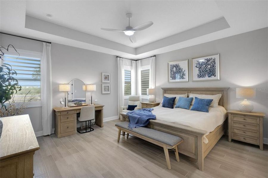 Furnished interior view inside a new home in , Bradenton (Image 60).