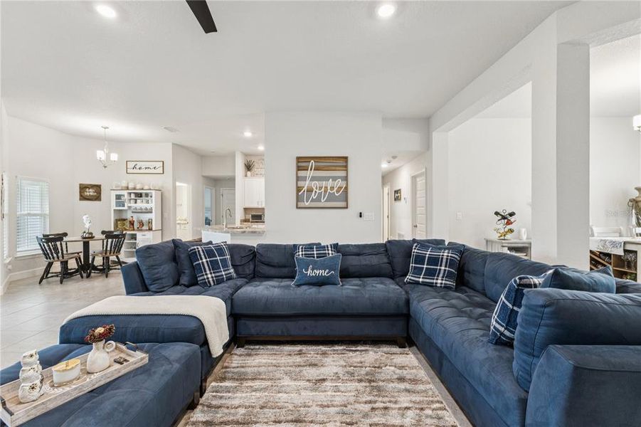 Furnished interior view inside a new home in Royal Highlands, Brooksville (Image 14).