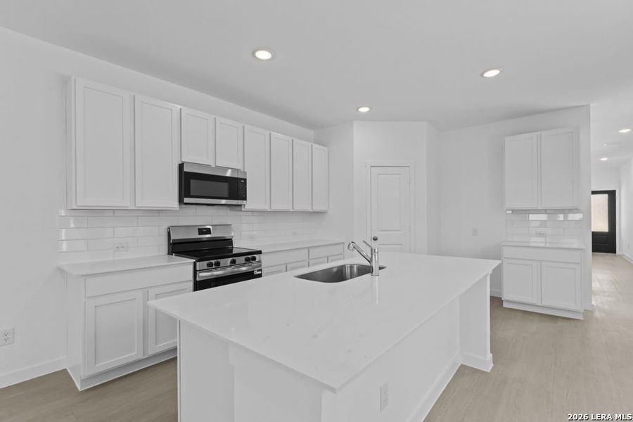 Furnished interior view inside a new home in Juniper Ranch, Spring Branch (Image 5).