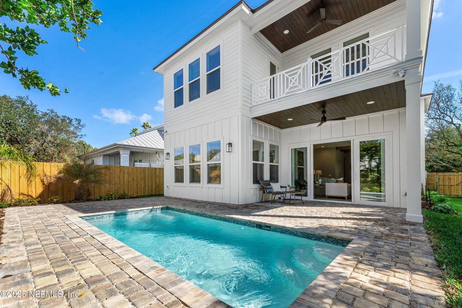 Front exterior of a new home in , Ponte Vedra Beach, FL, highlighting curb appeal (Image 24).