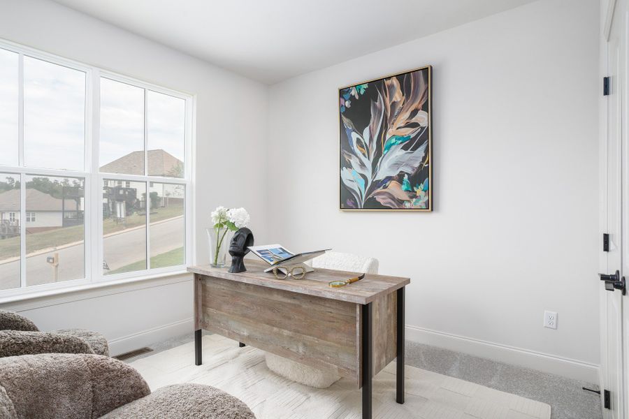 Representative furnished interior of a home built from the The Amelia by Greentech Homes LLC in The Thicket at Sedman Hills, Hixson (Image 14).