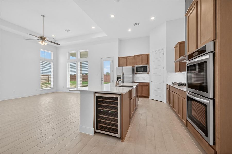 Furnished interior view inside a new home in Lago Mar, La Marque (Image 13).