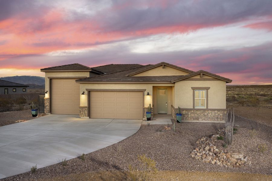 Marigold Model with Ranch elevation Marigold Model with Ranch elevation