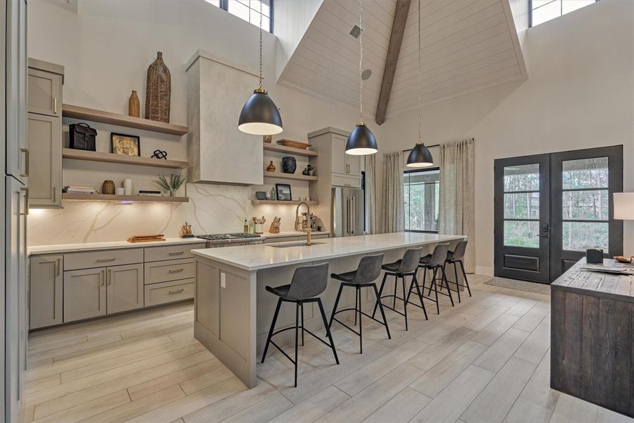 Furnished interior view inside a new home in , Montgomery (Image 34).