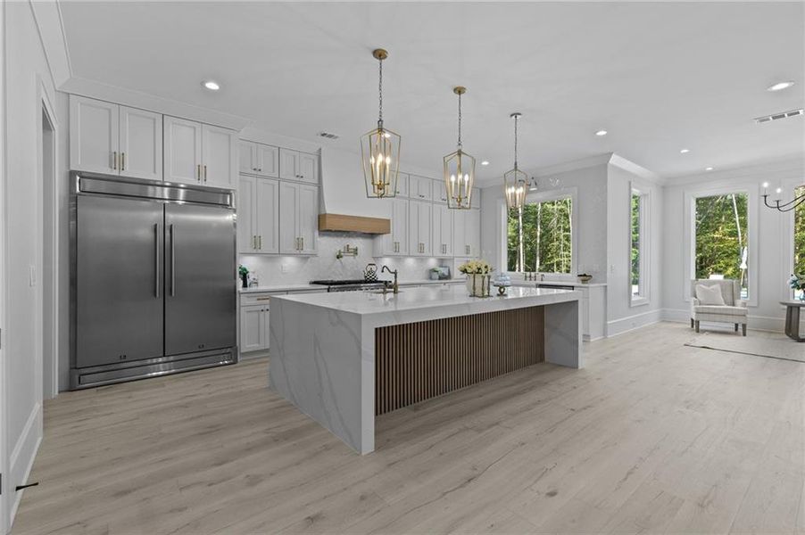 Furnished interior view inside a new home in , Dacula (Image 13).