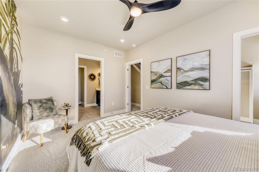 Furnished interior view inside a new home in , Westminster (Image 10). Furnished interior view inside a new home in , Westminster (Image 10).