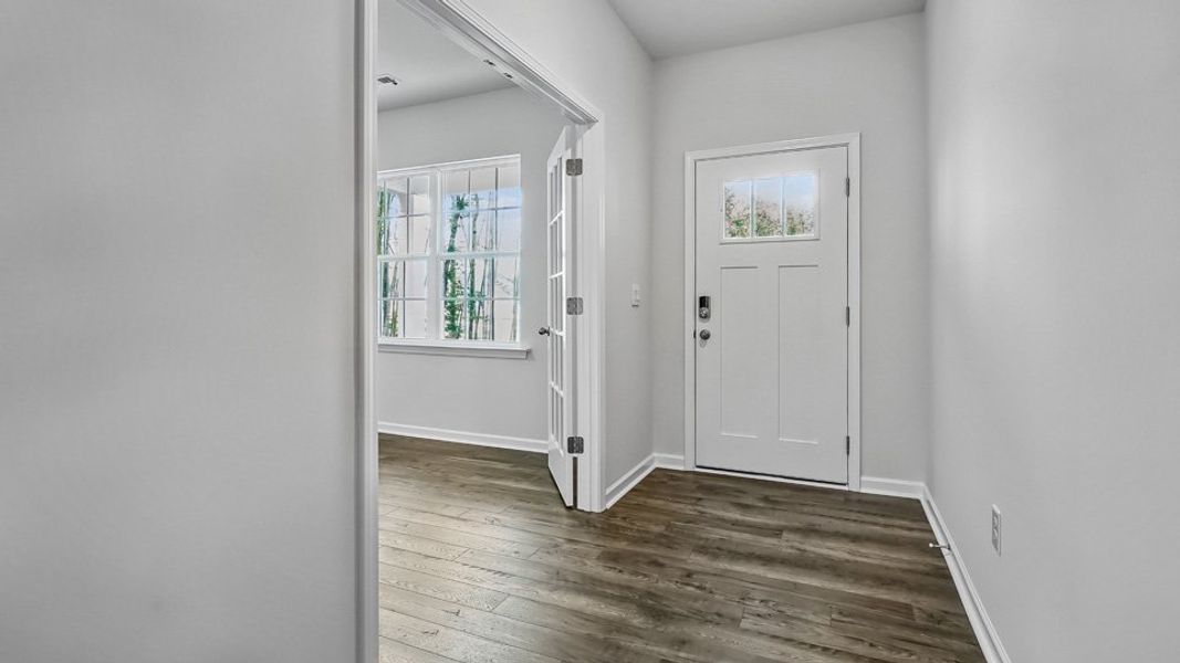 Spacious, unfurnished interior of a new home in Tyler - Home on the Lake, New Bern (Image 8).