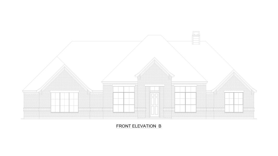 Elevation B | Concept 2978 at Hidden Creek Estates in Van Alstyne, TX by Landsea Homes