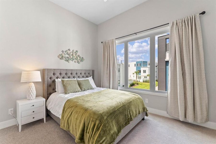 Furnished interior view inside a new home in , Kissimmee (Image 1).