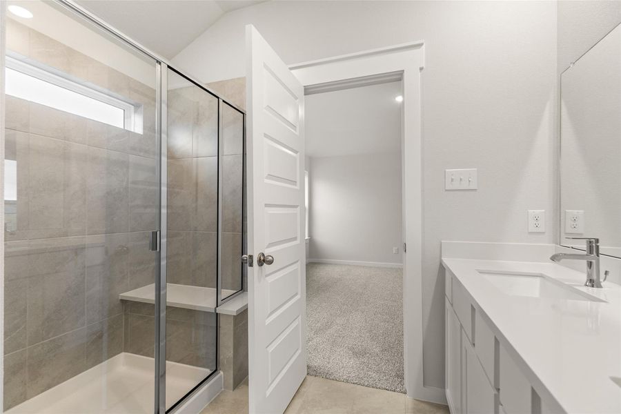 Furnished interior view inside a new home in Colony at Pinehurst, Pinehurst (Image 10).