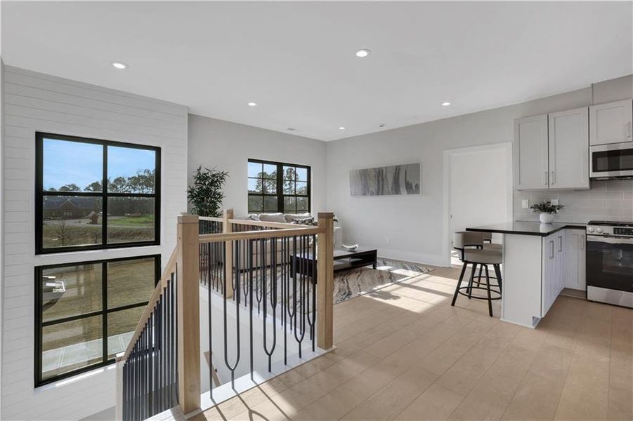 Furnished interior view inside a new home in , Milton (Image 56).