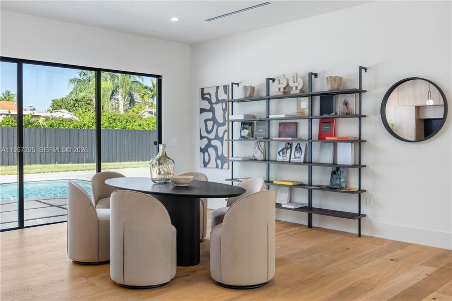 Furnished interior view inside a new home in , Palmetto Bay (Image 8).