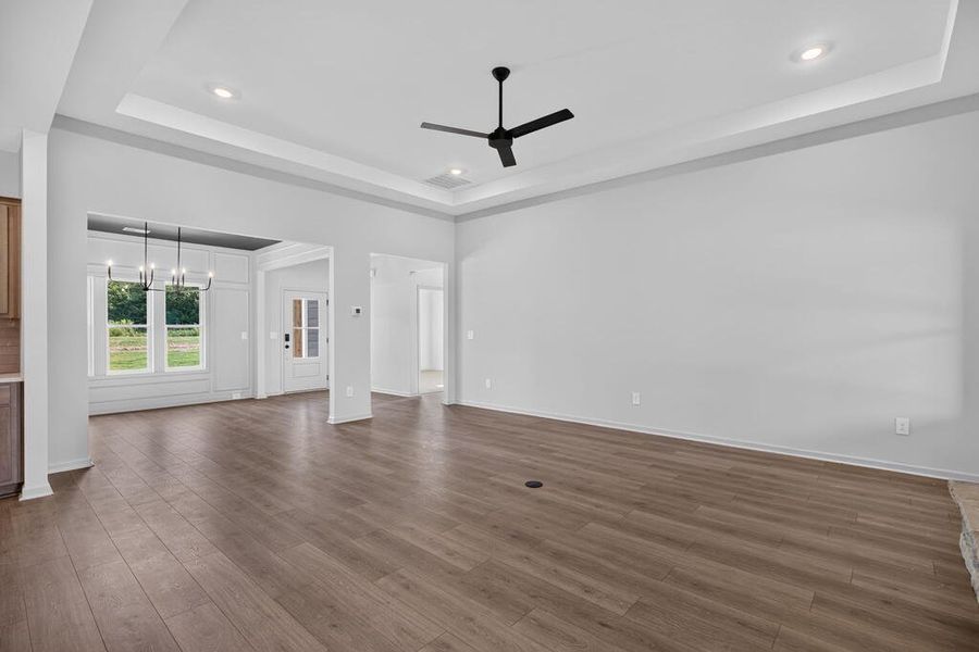 Spacious, unfurnished interior of a new home in Veal Meadows, Roopville (Image 50). Spacious, unfurnished interior of a new home in Veal Meadows, Roopville (Image 50).