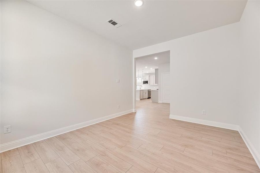 Spacious, unfurnished interior of a new home in Villages of Hurricane Creek, Anna (Image 26). Spacious, unfurnished interior of a new home in Villages of Hurricane Creek, Anna (Image 26).