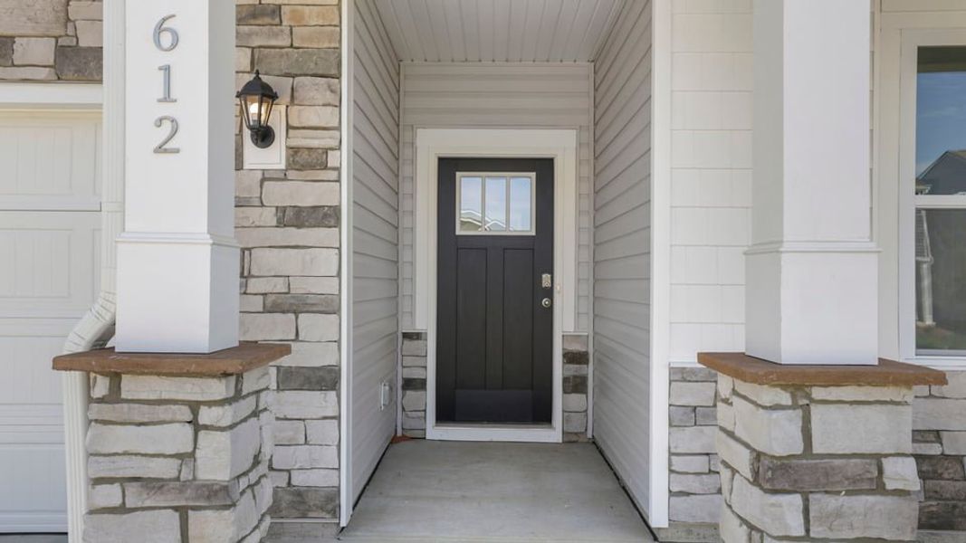 Exterior details and patio area of a home in Durbin Meadows Traditions, Fountain Inn (Image 3). Exterior details and patio area of a home in Durbin Meadows Traditions, Fountain Inn (Image 3).