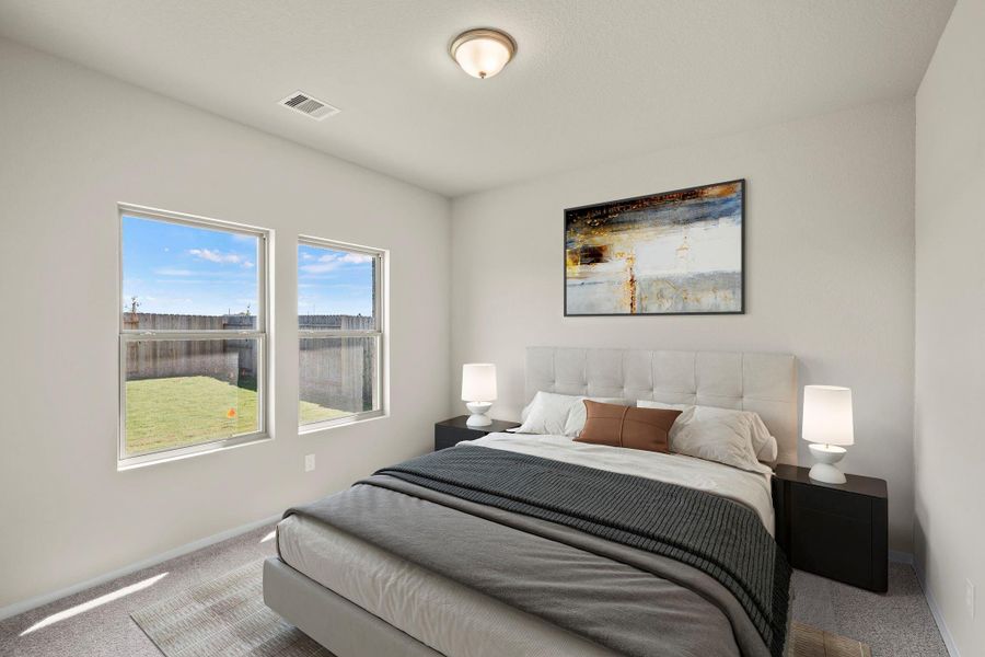 Furnished interior view inside a new home in Creekhaven, Rosharon (Image 7).