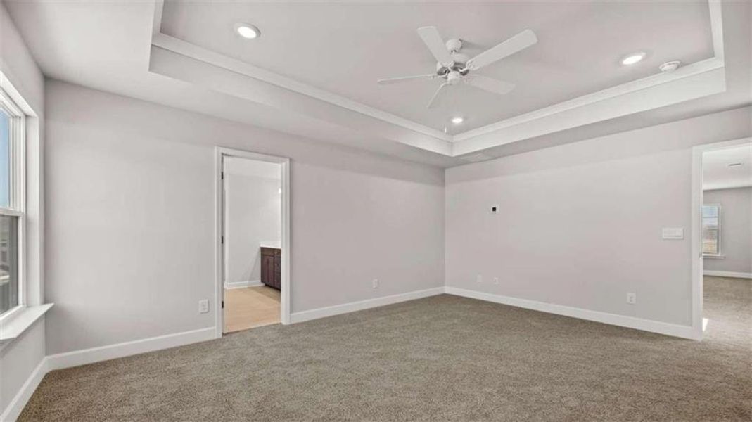Spacious, unfurnished interior of a new home in Heritage Pointe, Senoia (Image 33). Spacious, unfurnished interior of a new home in Heritage Pointe, Senoia (Image 33).