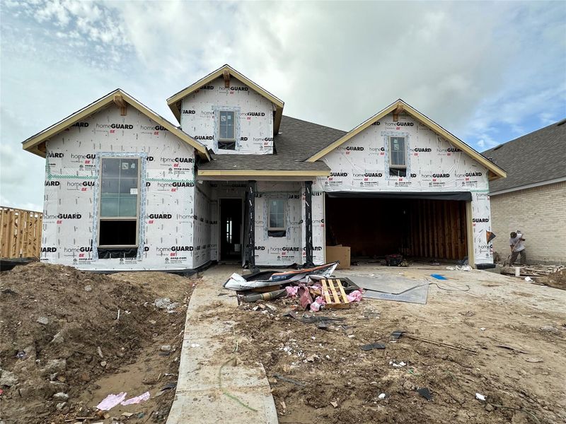 Brick is coming together Brick is coming together
