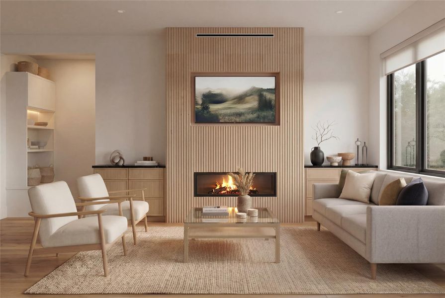 Living Room Rendering