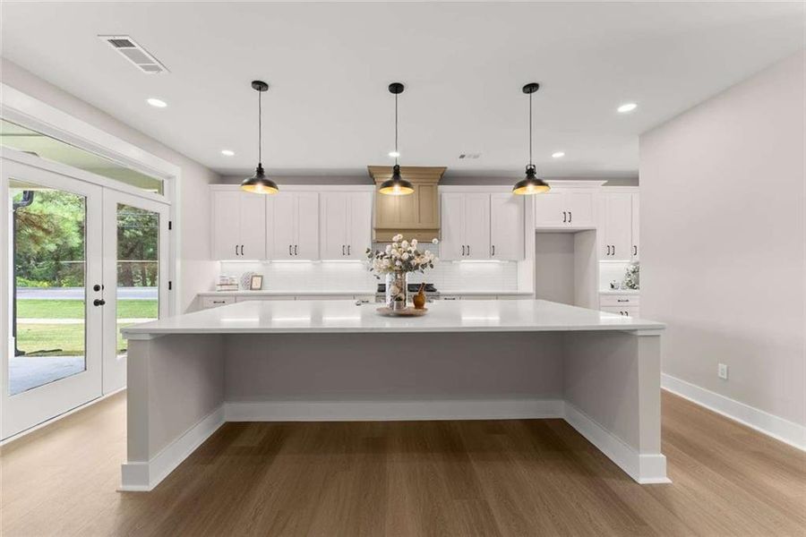 Furnished interior view inside a new home in , Cumming (Image 13). Furnished interior view inside a new home in , Cumming (Image 13).