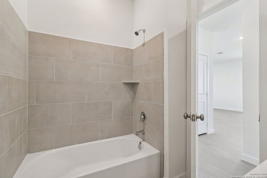 Furnished interior view inside a new home in Summerlin: Eventide Collection, San Antonio (Image 6).