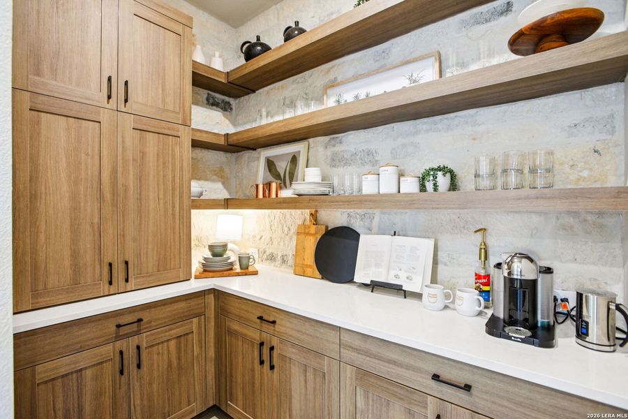 Furnished interior view inside a new home in Village at Three Oaks, Seguin (Image 13).