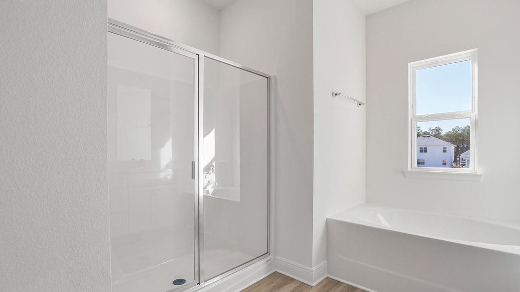 Furnished interior view inside a new home in Bayside at Ward Creek, Panama City Beach (Image 9).