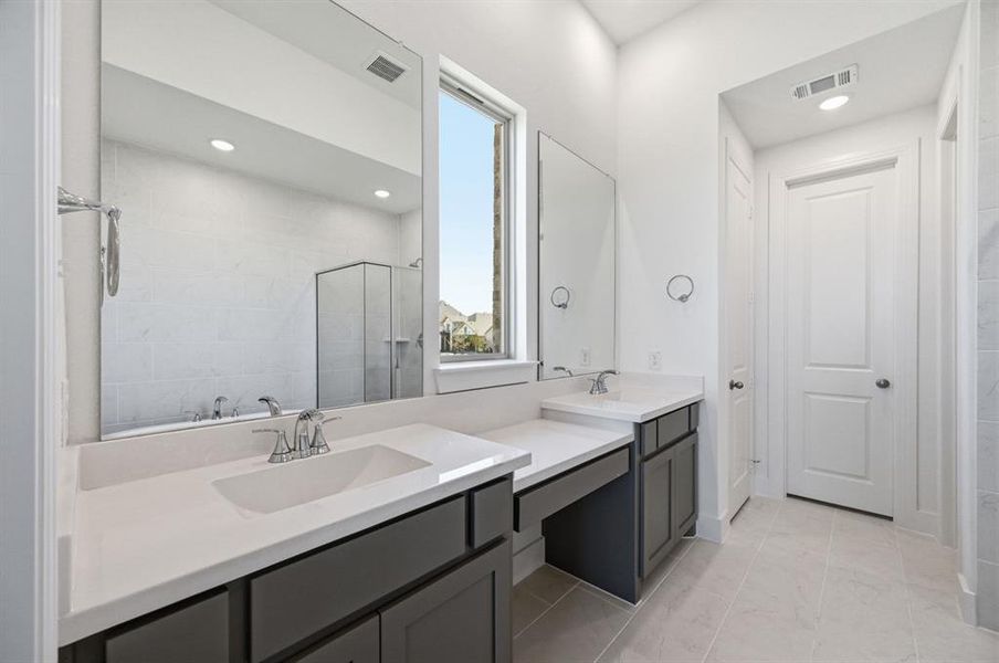 Furnished interior view inside a new home in Wildridge, Oak Point (Image 5).