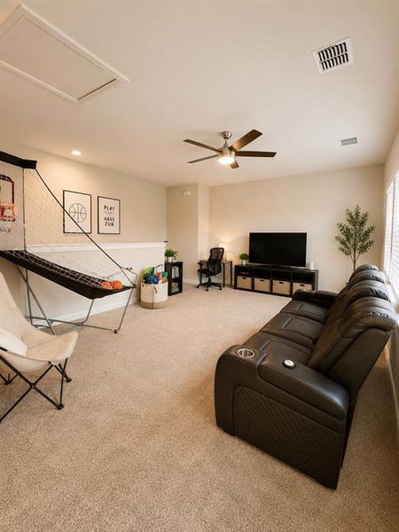 Furnished interior view inside a new home in Terra Trace, Fort Worth (Image 31).