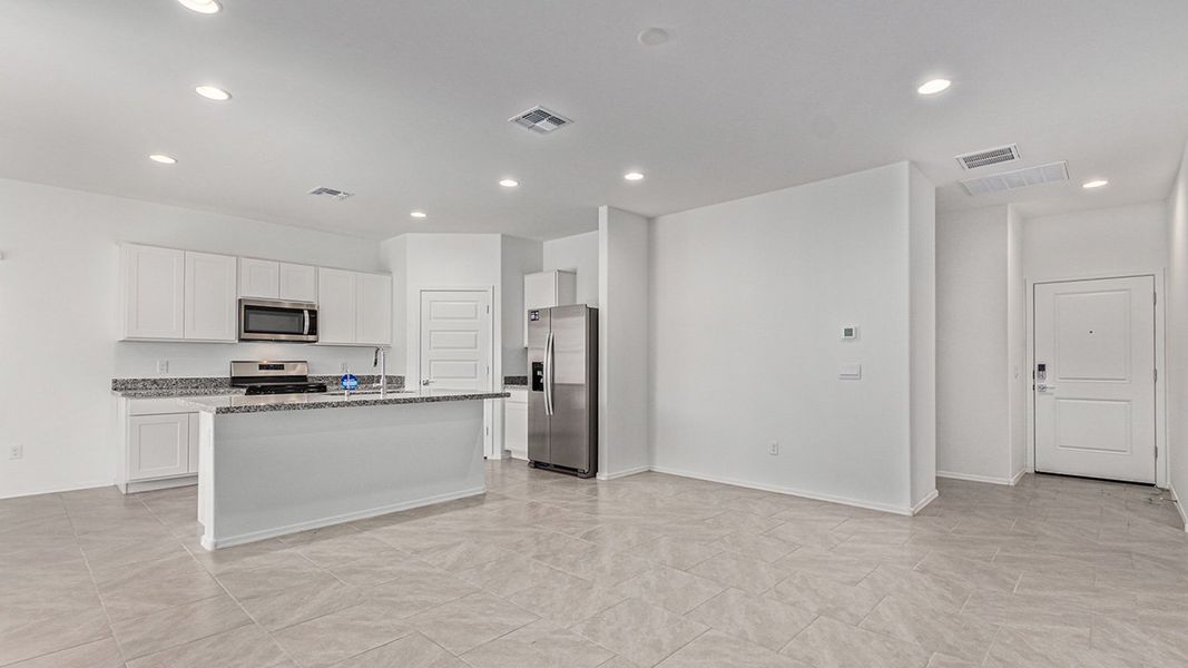Furnished interior view inside a new home in Barnett Village, Marana (Image 3).